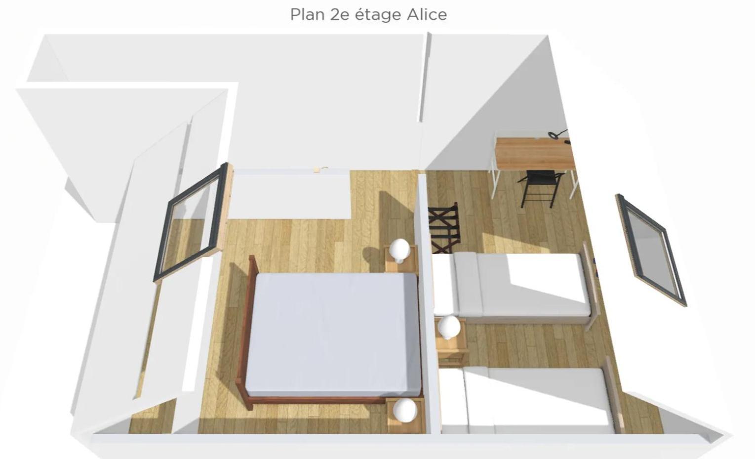 Le Reve D'Alice Apartment Meaux Exterior foto
