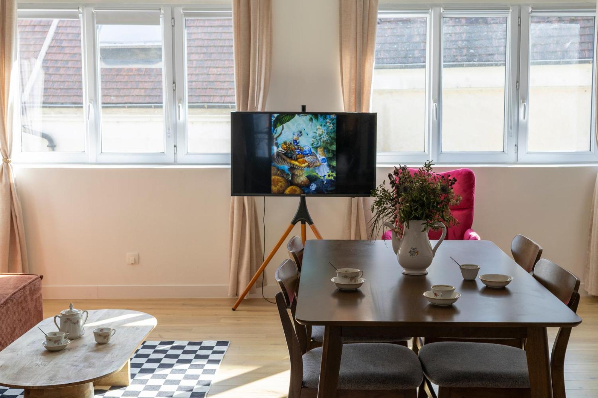 Le Reve D'Alice Apartment Meaux Exterior foto